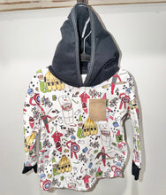 Load image into Gallery viewer, Made By Molly Christmas Elf Superhero Top Size 18-24m
