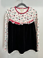 Load image into Gallery viewer, Matilda Jane Lucie Holiday Velour Top Size 8

