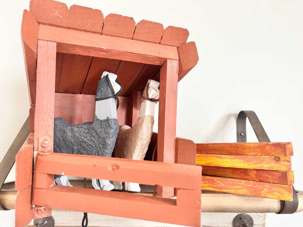 Wooden Farm Toy Set