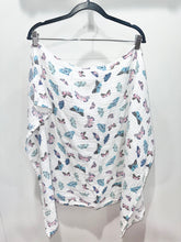 Load image into Gallery viewer, Muslin Butterfly Swaddle Blanket
