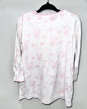 Load image into Gallery viewer, Dondolo Blue Pink Hearts Nightgown Size 2T
