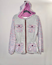 Load image into Gallery viewer, Matilda Jane Purple Floral Jacket Size 10
