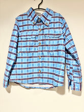 Load image into Gallery viewer, Prodoh Blue Plaid Shirt Size 5T

