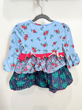 Load image into Gallery viewer, Matilda Jane Blue Roses Top Size 4

