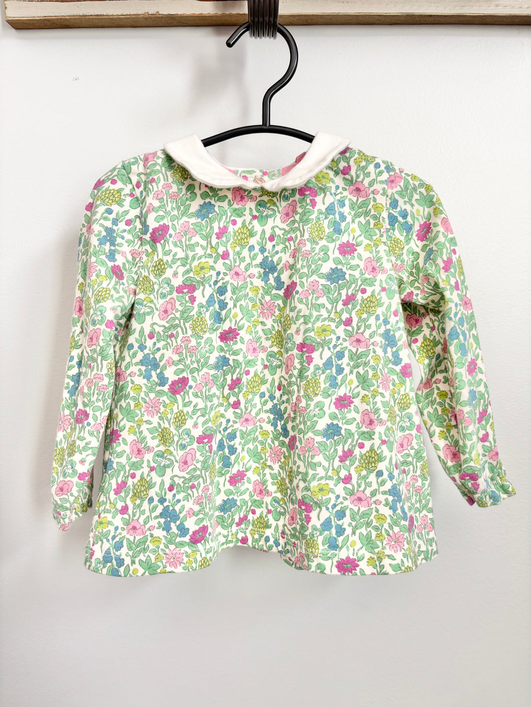 Baby Boden Flower Top Size 12-18m
