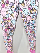 Load image into Gallery viewer, Little Sleepies Pink Sweet Treats Pajamas Size 9-10*
