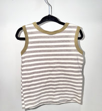 Load image into Gallery viewer, Lulu + Roo Brown Striped Tank Size 3T*
