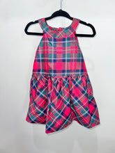Load image into Gallery viewer, Vineyard Vines Red Plaid Dress Size 2T
