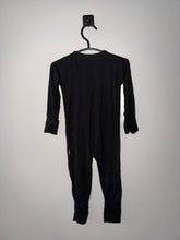 Load image into Gallery viewer, Little Sleepies Black Sleeper Size 3-6m
