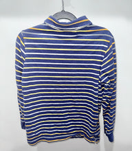 Load image into Gallery viewer, Hanna Andersson Blue Striped Shirt Size 8
