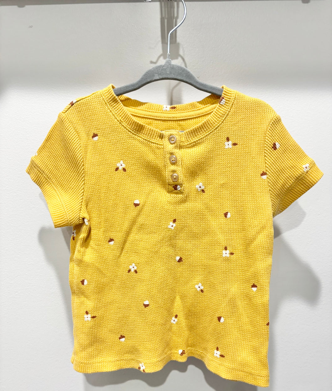 Cat & Jack Acorn Flower Top Size 4T