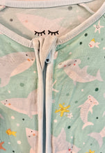 Load image into Gallery viewer, Little Sleepies Sharks Sleeper Size 6-12m*
