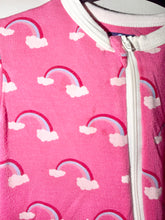Load image into Gallery viewer, Kickee Pants Pink Rainbow Footie Size 6-9m*
