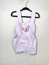 Load image into Gallery viewer, Beaufort Bonnet Co. Purple Butterfly Romper Size 18-24m
