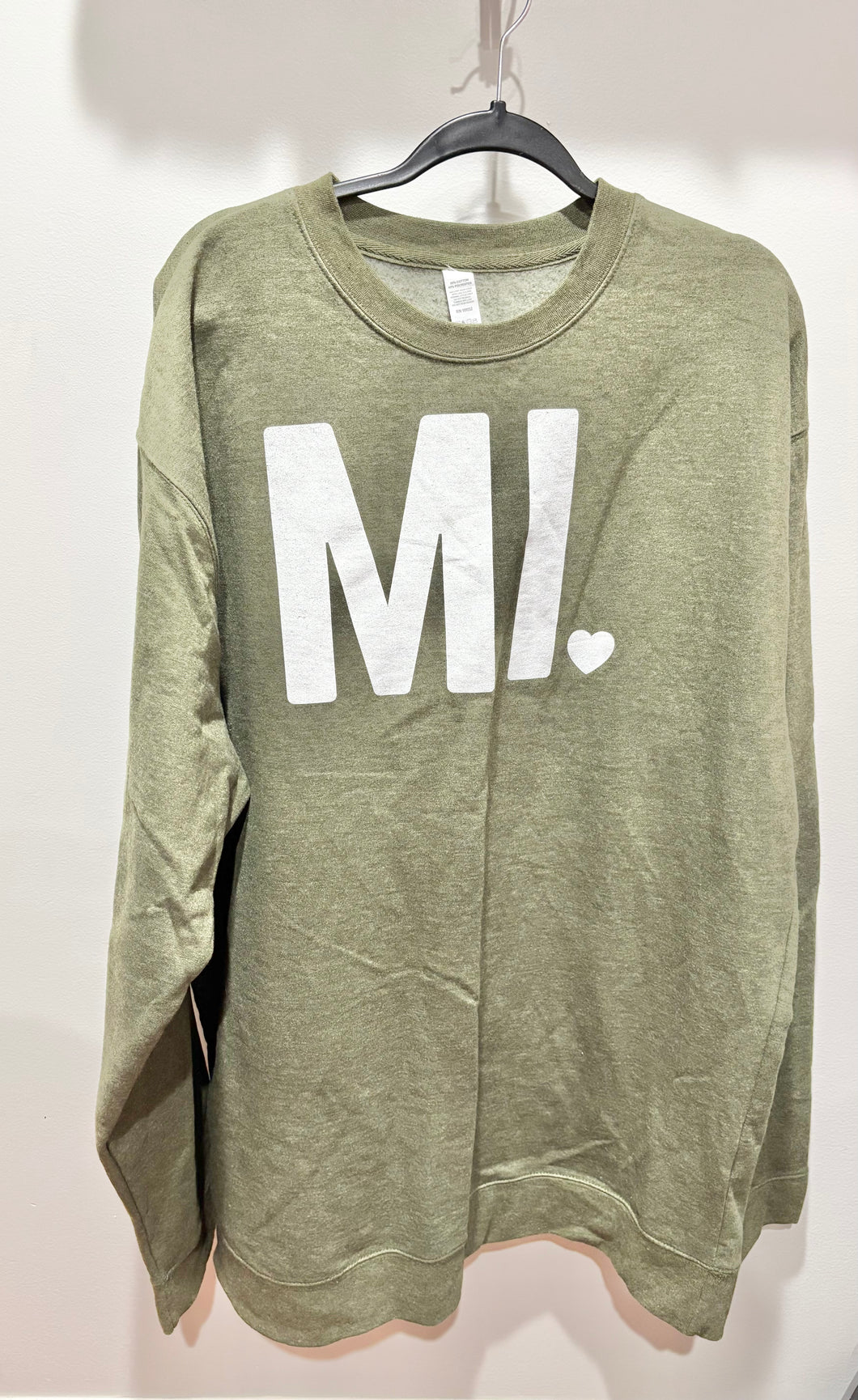 Green Michigan Sweater Size 3XL
