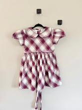 Load image into Gallery viewer, Strasburg Purple Plaid Dress Size 4Y
