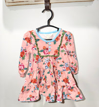 Load image into Gallery viewer, Matilda Jane Pink Floral Dress Size 6-12m
