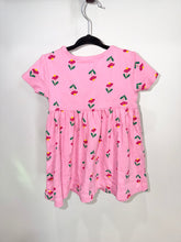 Load image into Gallery viewer, Hanna Andersson Pink Flower Dress Size 18-24m*
