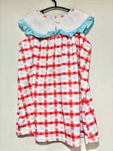 Load image into Gallery viewer, Abby &amp; Evie Smocked Farm Dress Size 2
