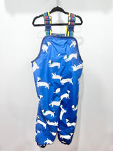 Load image into Gallery viewer, Mini Boden Blue Dogs Rain Suit Size 4-5Y*
