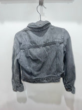 Load image into Gallery viewer, Cat &amp; Jack Black Denim Jacket Size 8

