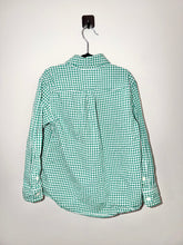 Load image into Gallery viewer, Vineyard Vines Green Gingham Shirt Size 5
