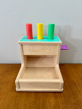 Load image into Gallery viewer, Lovevery Wooden Peg Drop Toy*
