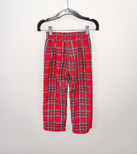 Load image into Gallery viewer, Southern Smocked Co. Red Plaid Pants Size 5
