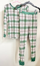 Load image into Gallery viewer, Little Sleepies Green Plaid Pajamas Size 5-6*
