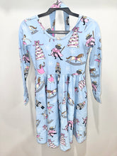 Load image into Gallery viewer, Eleanor Rose Nutcracker Dress w/Headband Size 7-8
