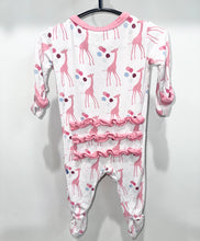 Load image into Gallery viewer, Kickee Pants Giraffe Footie Size 0-3m*
