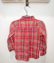 Load image into Gallery viewer, Smockingbird Red Plaid Shirt Size 5
