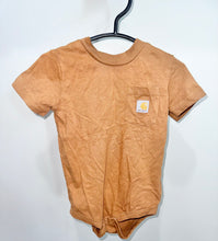 Load image into Gallery viewer, Carhartt Brown Bodysuit Size 12m
