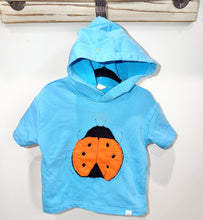 Load image into Gallery viewer, Little Road Co. Blue Ladybug Top Size 2Y*
