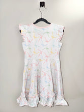 Load image into Gallery viewer, Shrimp &amp; Grits Ribbon Bow Dress Size 7-8
