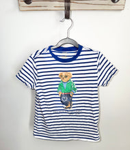 Load image into Gallery viewer, Ralph Lauren Striped Bear Shirt Size 7
