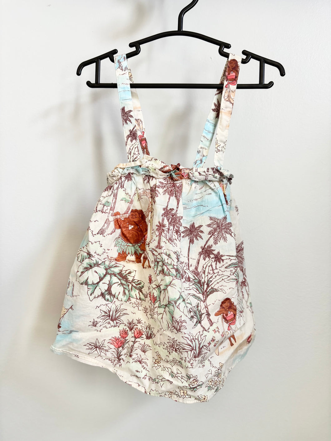 Janie & Jack x Disney Moana Suspender Skirt Size 12-18m