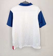 Load image into Gallery viewer, Slazenger Blue Striped Polo Size 9-10
