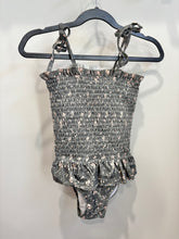 Load image into Gallery viewer, Rylee + Cru Green Floral Swimsuit Size 4-5Y*
