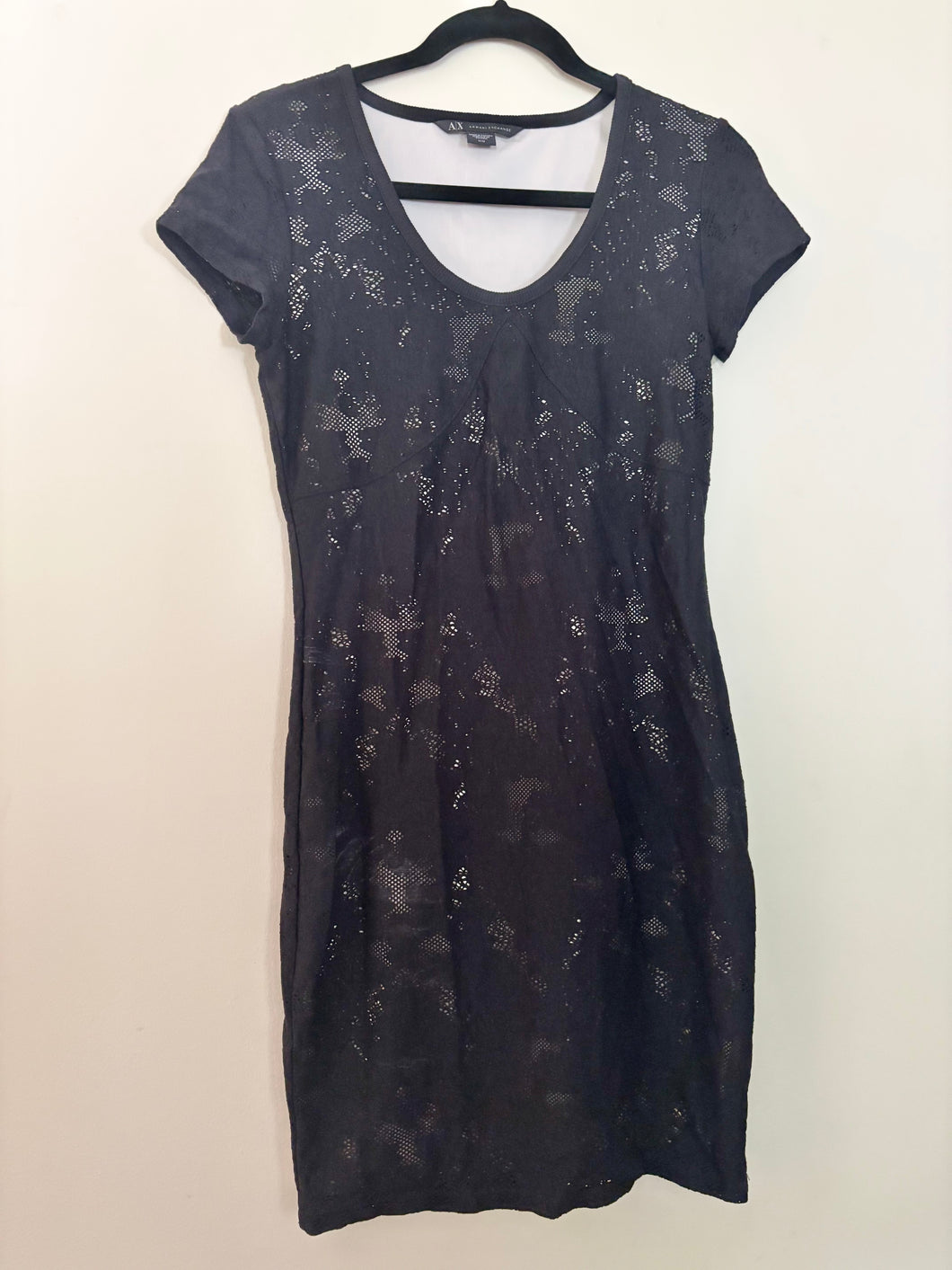 Armani Exchange Black Dress Size Medium