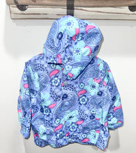 Load image into Gallery viewer, REI Blue Flower Windbreaker Size 12m
