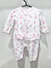 Load image into Gallery viewer, Kissy Kissy Pink Alpaca Romper Size 9m

