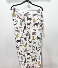 Load image into Gallery viewer, Little Unicorn Muslin Dog Crib Sheet
