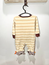 Load image into Gallery viewer, Ruffle Turkey Romper Size 6-12m
