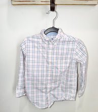 Load image into Gallery viewer, Janie &amp; Jack Pink Plaid Shirt Size 5
