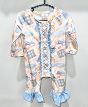 Load image into Gallery viewer, Fall Leaves Romper Size 6m
