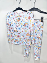 Load image into Gallery viewer, Posh Peanut x Hello Kitty Rainbow Pajamas Size 2T
