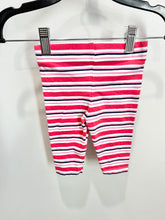 Load image into Gallery viewer, Dip Red Striped Leggings Size 6-12m
