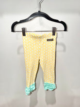 Load image into Gallery viewer, Matilda Jane Yellow Ruffle Leggings Size 18-24m
