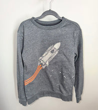 Load image into Gallery viewer, Cat &amp; Jack Space Rocket Sweater Size 8-10
